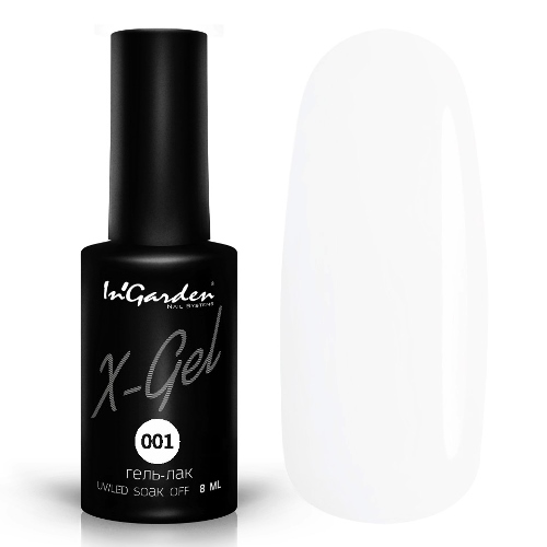 InGarden гель-лак X-Gel №1 8 мл.