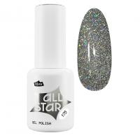 ALL STAR Гель-лак Reflective Ag 175 серебристый рефлектив 10 мл. ALL STAR Гель-лак Reflective Ag 175 серебристый рефлектив 10 мл.