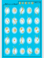 Слайдер-дизайн MilliArt Nails Металл MTL-234