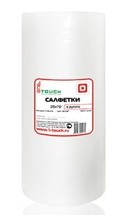 Салфетка спанлейс ONE TOUCH Комфорт белый 30х30 см. с перфорацией 100 шт./рулон 04-337 Салфетка спанлейс ONE TOUCH Комфорт белый 30х30 см. с перфорацией 100 шт./рулон 04-337