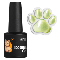 IRISK гель-лак кошачий глаз Korean Cat 17 Green Neon (Limited) 10 мл.