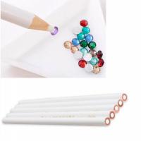 Nail Art Карандаш для страз парафиновый БЕЛЫЙ 