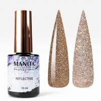 MANITA Professional гель-лак REFLECTIVE светоотражающий №02 10 мл. MANITA Professional гель-лак REFLECTIVE светоотражающий №02 10 мл.