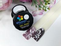 Bloom Гель-краска с липким слоем 5 мл. Белая