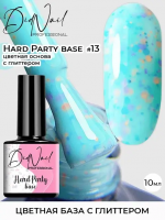 DidNail Professional Камуфлирующая база с поталью Hard Party Base 10 мл. HPB#13