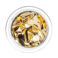 IRISK Фольга отрывная цветная Поталь в баночке 003 шампань