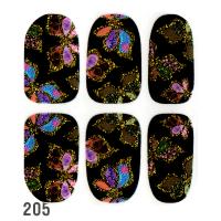 IRISK Пленки для ногтей для экспресс-маникюра на клеевой основе Effect Nails Д324-01 (205)