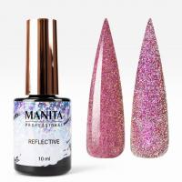 MANITA Professional гель-лак MULTICHROME REFLECTIVE светоотражающий с хлопьями юки №01 10 мл. MANITA Professional гель-лак MULTICHROME REFLECTIVE светоотражающий с хлопьями юки №01 10 мл.