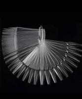 Nail Art Палитра для лаков Палитра на кольце прозрачные БАЛЕРИНА 50 шт./уп.