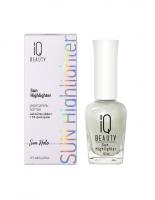 IQ Beauty Укрепитель ногтей хайлайтер эффект с УФ-фильтрами Sun Highlighter 01 Sun Holo 12,5 мл.