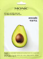 Monic Beauty Маска для лица тканевая Авокадо Avocado 25 мл.