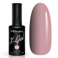 InGarden гель-лак X-Gel №206 8 мл.