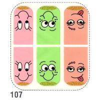 IRISK Пленки для ногтей для экспресс-маникюра на клеевой основе Effect Nails Д324-01 (107)