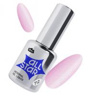 ALL STAR Гель скульптурный низкой вязкости Gloss Pink Розовый с шиммером 712 18 мл. ALL STAR Гель скульптурный низкой вязкости Gloss Pink Розовый с шиммером 712 18 мл.