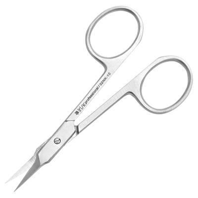 IRISK Ножницы для кутикулы матовые, длина 10 см. ручная заточка 02NK-10 Б731-02