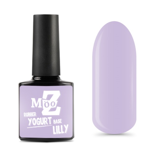 MOOZ Цветная камуфлирующая база Yogurt Base Lilly 9 мл. OB05