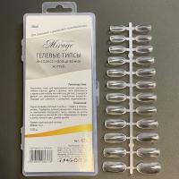 MIRAGE Типсы гелевые овал 120 шт. G23 MIRAGE Типсы гелевые овал 120 шт. G23