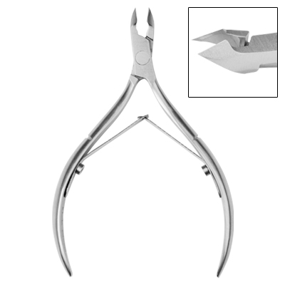 IRISK Кусачки для кожи Premium лезвие 6 мм. двойная пружина KD-60 Б720-060