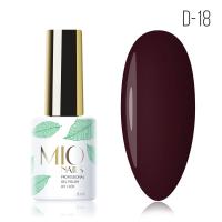 MIO Nails Гель-лак Основная палитра D-18 Махагон 8 мл.