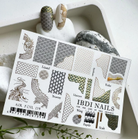 IBDI NAILS Слайдер дизайн AIR FOIL 119