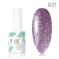 MIO Nails Гель-лак Основная палитра G-21 Пурпурный блеск 8 мл.