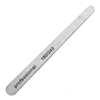 TARTISO Пилка 180/240 дерево серая 13 см. (узкая) PROFESSIONAL TARTISO Пилка 180/240 дерево серая 13 см. (узкая) PROFESSIONAL