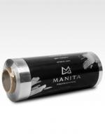 MANITA Professional Фольга парикмахерская Серебро 16 мкм/12 см 100 м. MANITA Professional Фольга парикмахерская Серебро 16 мкм/12 см 100 м.