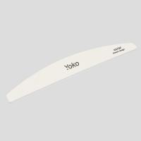 YOKO Пилка полуовал 100/180 белая YOKO Пилка полуовал 100/180 белая