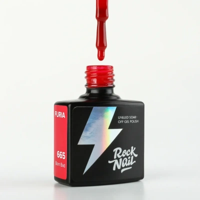 RockNail Гель-лак Furia 665 Born Bad 10 мл.