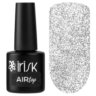 IRISK Топ светоотражающий без липкого слоя Air Top 10 мл. Silver средний М529-14 (02) IRISK Топ светоотражающий без липкого слоя Air Top 10 мл. Silver средний М529-14 (02)
