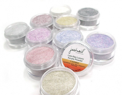 Акриловая пудра Justnail Y1EZ961A Dazzling Punk 15 гр.