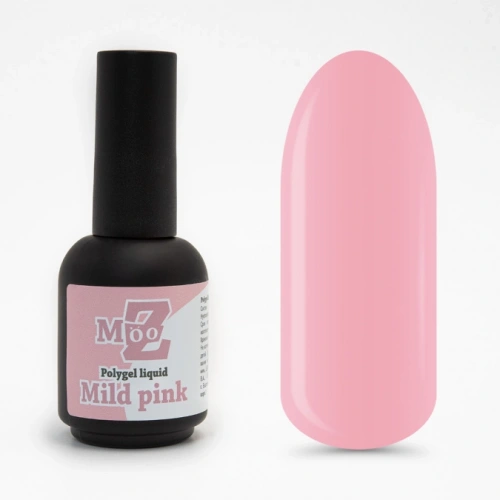 MOOZ Жидкий полигель Polygel liquid Mild pink 16 мл.