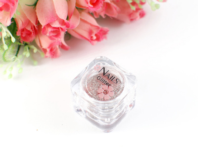 Глиттер Nails квадр.банка Y1BV037