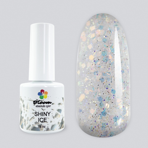 Bloom гель-лак Shiny ice 01 8 мл.