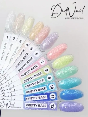 DidNail Professional Камуфлирующая база с блестками Pretty Base 7 10 мл. DidNail Professional Камуфлирующая база с блестками Pretty Base 7 10 мл.
