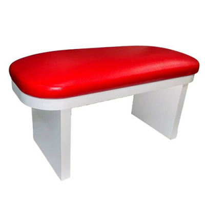 Подставка под руку на деревянных ножках ДСП красная PDRD-03