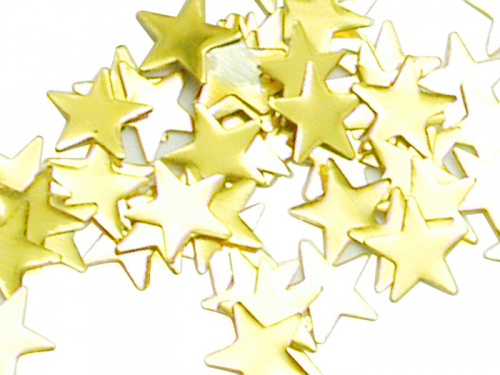 Глиттер Y1BK41 золотые звезды