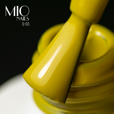 MIO Nails Гель-лак Основная палитра Q-03 Горчичный 8 мл.