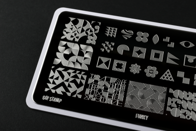 Go Stamp Пластина для стемпинга 135 Funky