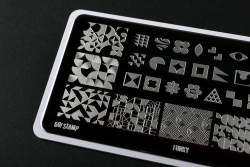 Go Stamp Пластина для стемпинга 135 Funky