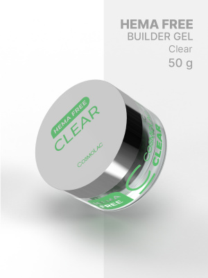 CosmoLac Гель для наращивания Builder Gel HEMA Free Clear 50 г. CosmoLac Гель для наращивания Builder Gel HEMA Free Clear 50 г.