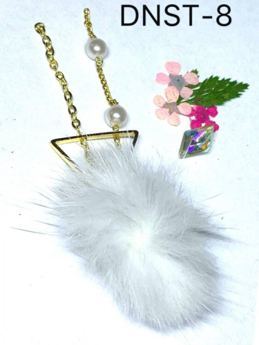 Декор для дизайна ногтей Перышко