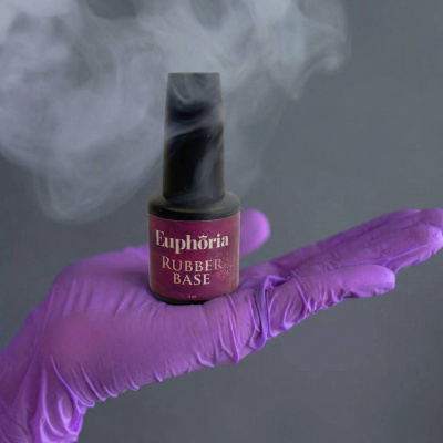 Euphoria База каучуковая укрепляющая Rubber Base 15 мл.