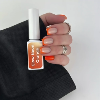 MoodNail Гель-лак Glow Neon Orange 10 г.