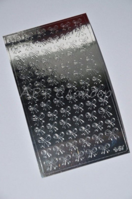 Металлизированные наклейки для ногтей 147 цвет серебро Металлизированные наклейки для ногтей 147 цвет серебро