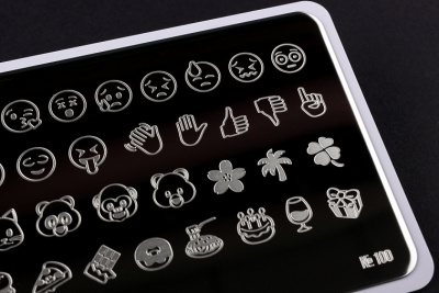 Go Stamp Пластина для стемпинга 100 Text me