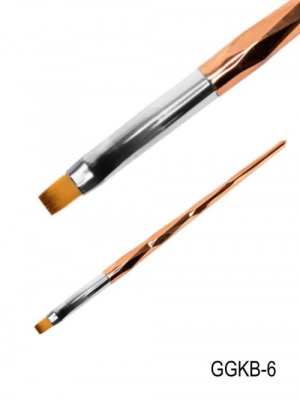 GELLAKTIK Кисть для геля 6 GGKB-6 GELLAKTIK Кисть для геля 6 GGKB-6