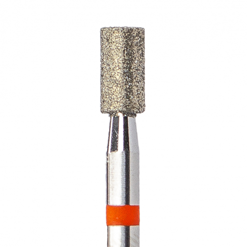 КМИЗ Фреза алмазная цилиндр 118049 тонкая (красная) 3,1 мм.