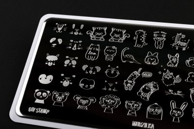 Go Stamp Пластина для стемпинга 083 Murzilka