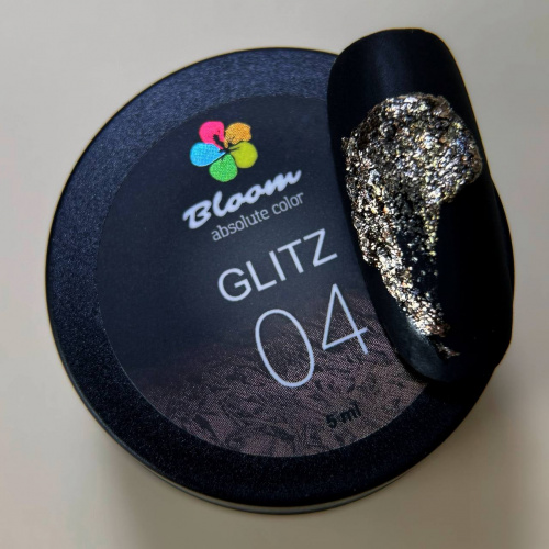 Bloom Гель GLITZ №04 (бронза) 5 мл.